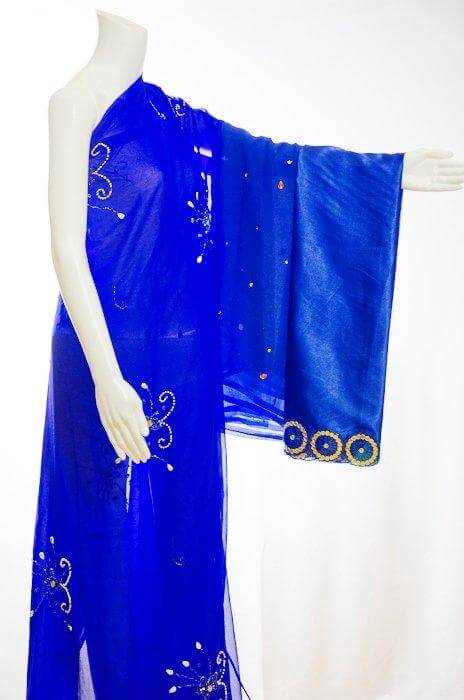 Blue Rhinestone Dirac Kabayare