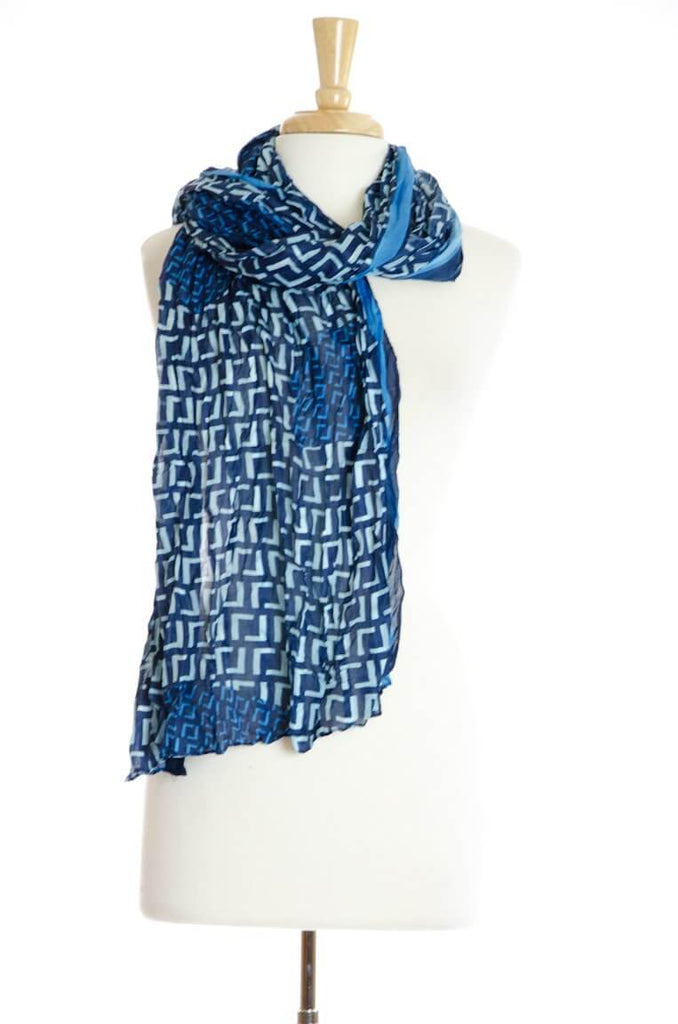 Blue Rubix Scarf Kabayare