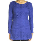 Blue True Lace Top Kabayare