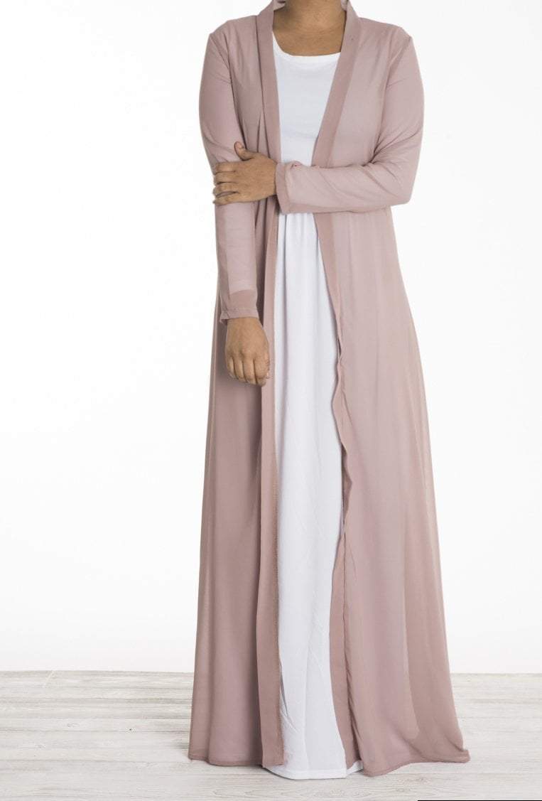 Blush Basic Maxi Cardigan Kabayare