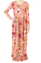 Blush Bella Textured Print Dress Kabayare