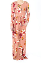 Blush Bella Textured Print Dress Kabayare