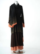 Blush detail crystal   abaya Kabayare
