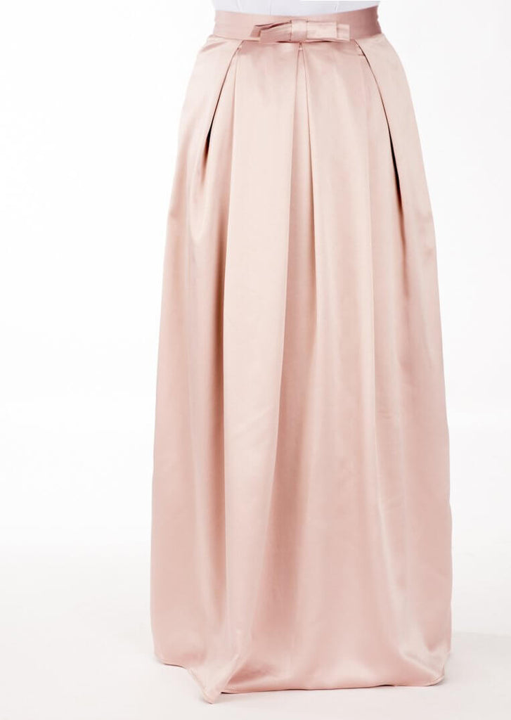 Blush Impress Bow Maxi Skirt Kabayare