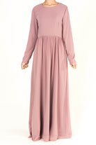 Blush Modern Chiffon Maxi Dress Kabayare