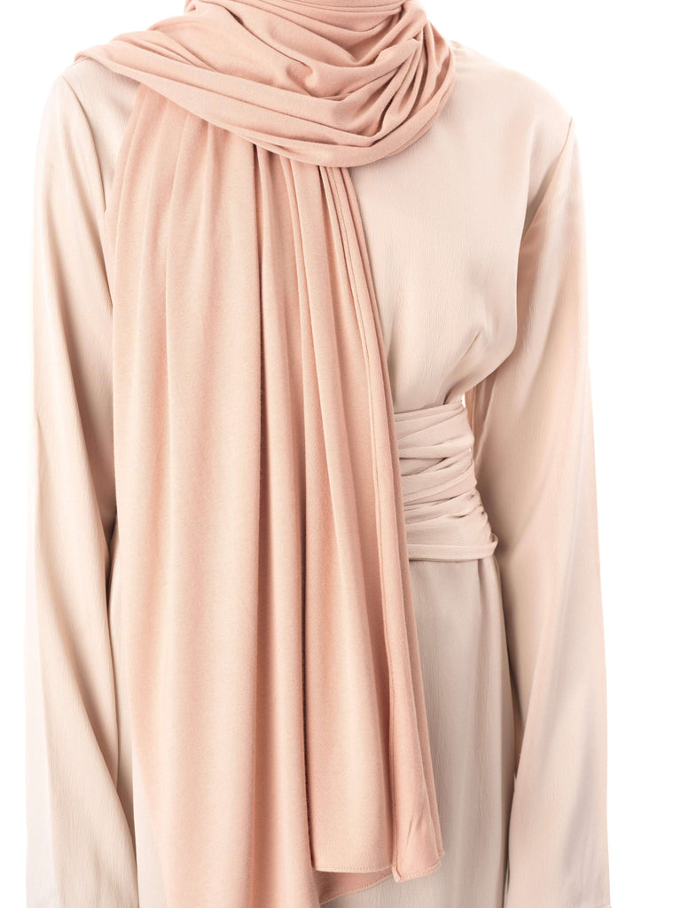 Blush Signature Jersey Hijab Kabayare