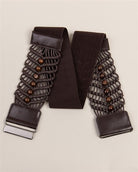 Brown Beads Belt Kabayare