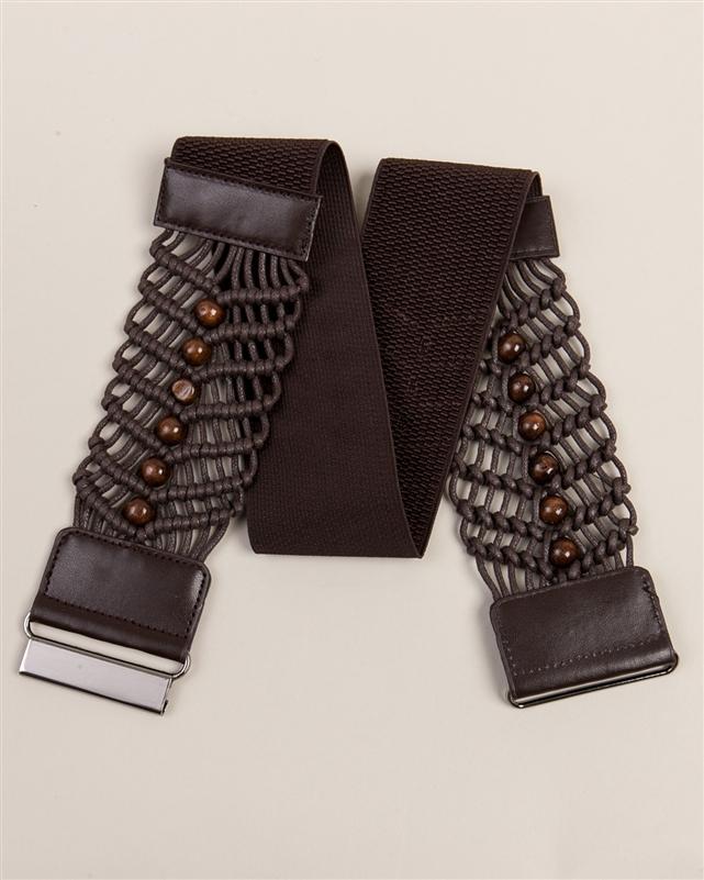 Brown Beads Belt Kabayare