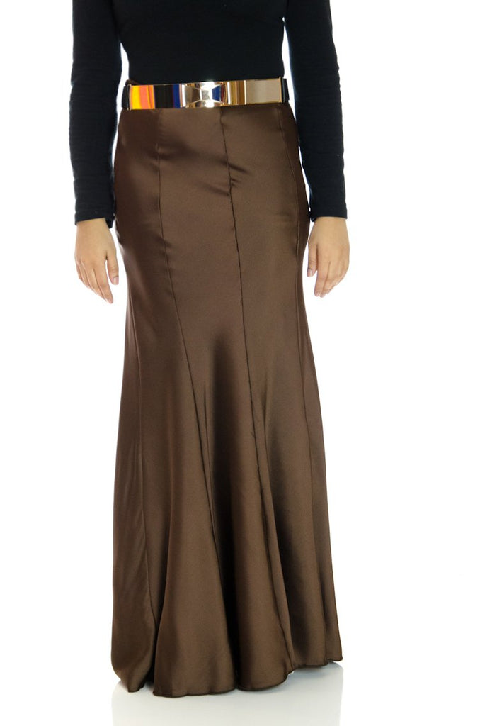 Brown Euro Style Skirt Kabayare