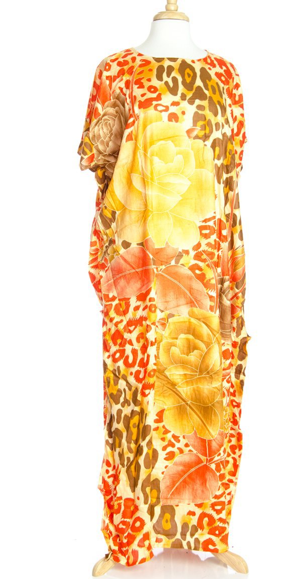 Brown Henna Floral Bati & Gabasaar Kabayare