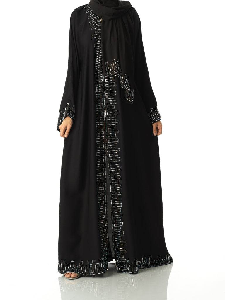 Buruj crystal Nida abaya Kabayare