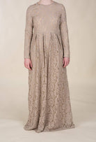 Chai Floral Pattern Lace Dress Kabayare