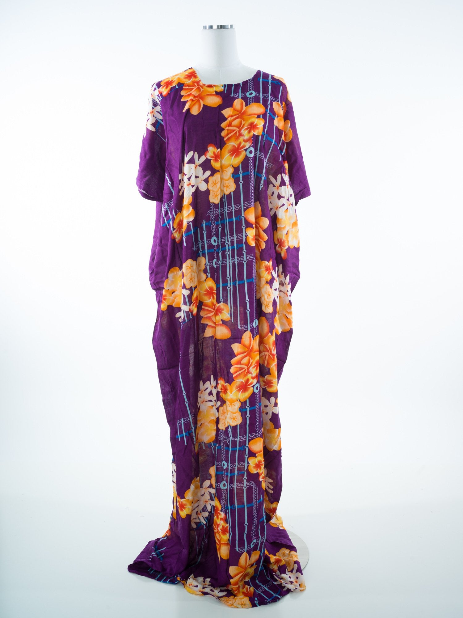 Chains and floral bati dress Kabayare