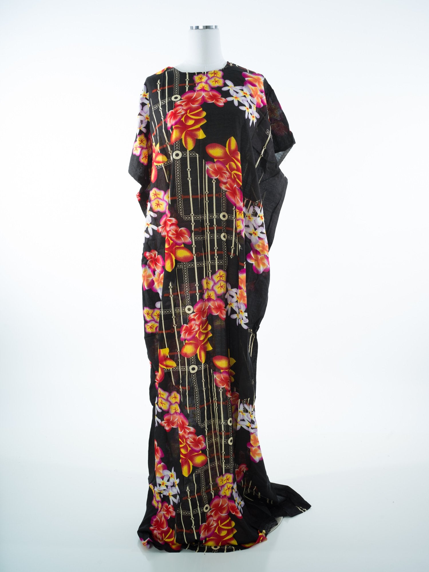 Chains and floral bati dress Kabayare