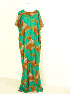 cheetah and chain bati dress KF