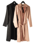 Classy satin trench jacket Kabayare
