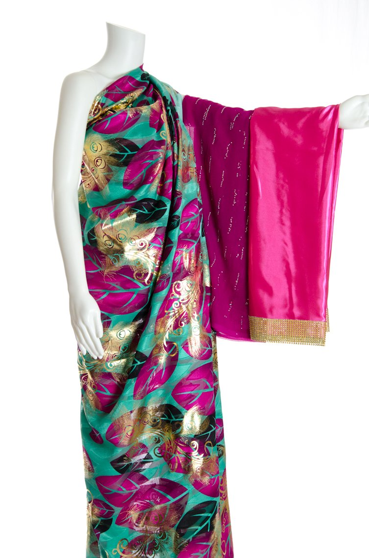 Colorful Gold Feather Dirac Kabayare