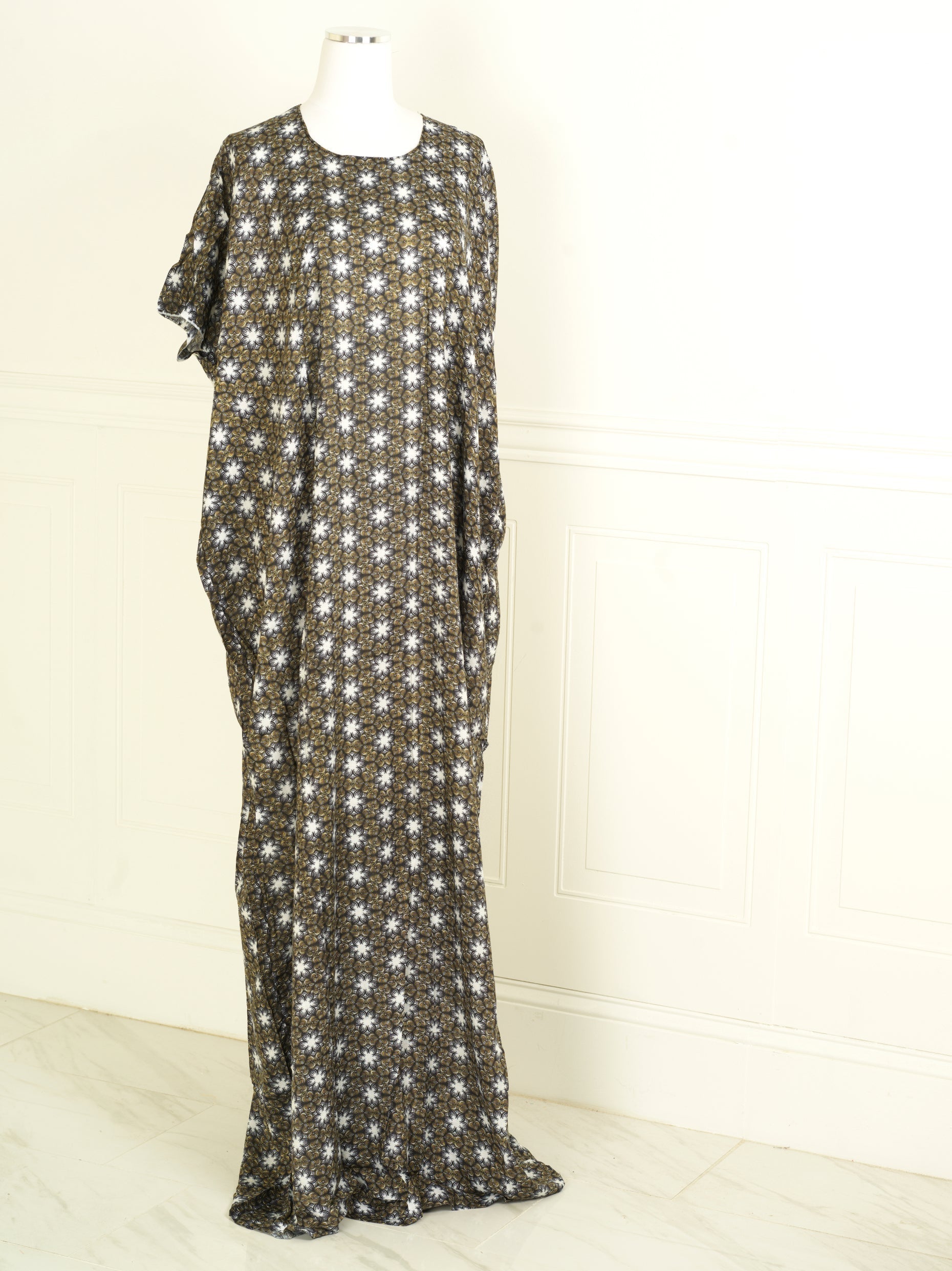 connect with you print bati dress KF