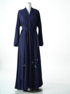 Copy of Dusty Pink Vibes linen abaya Kabayare
