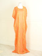 coral pastel print bati dress KF