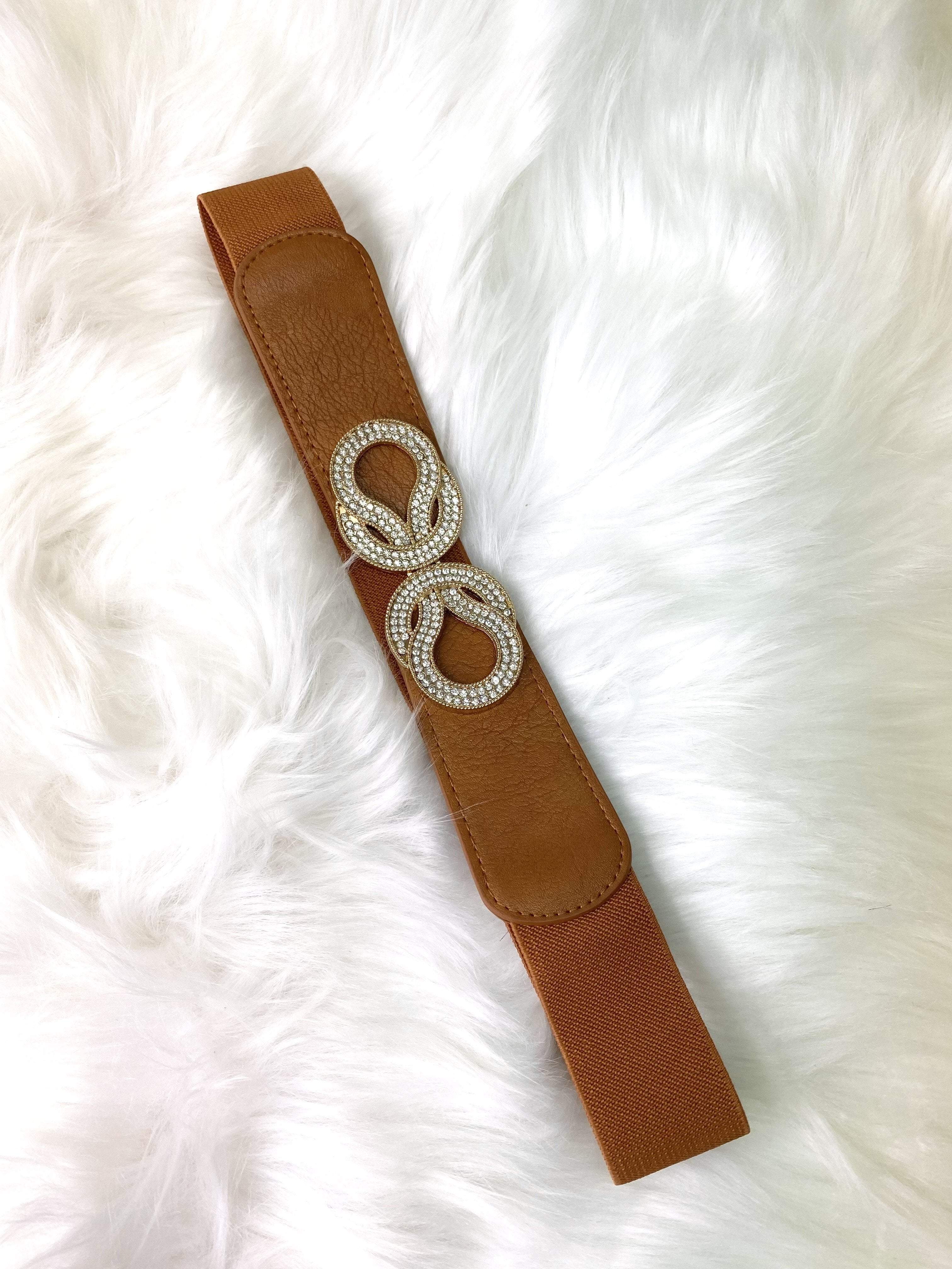 Crystal loop fashion belt Kabayare Fashion