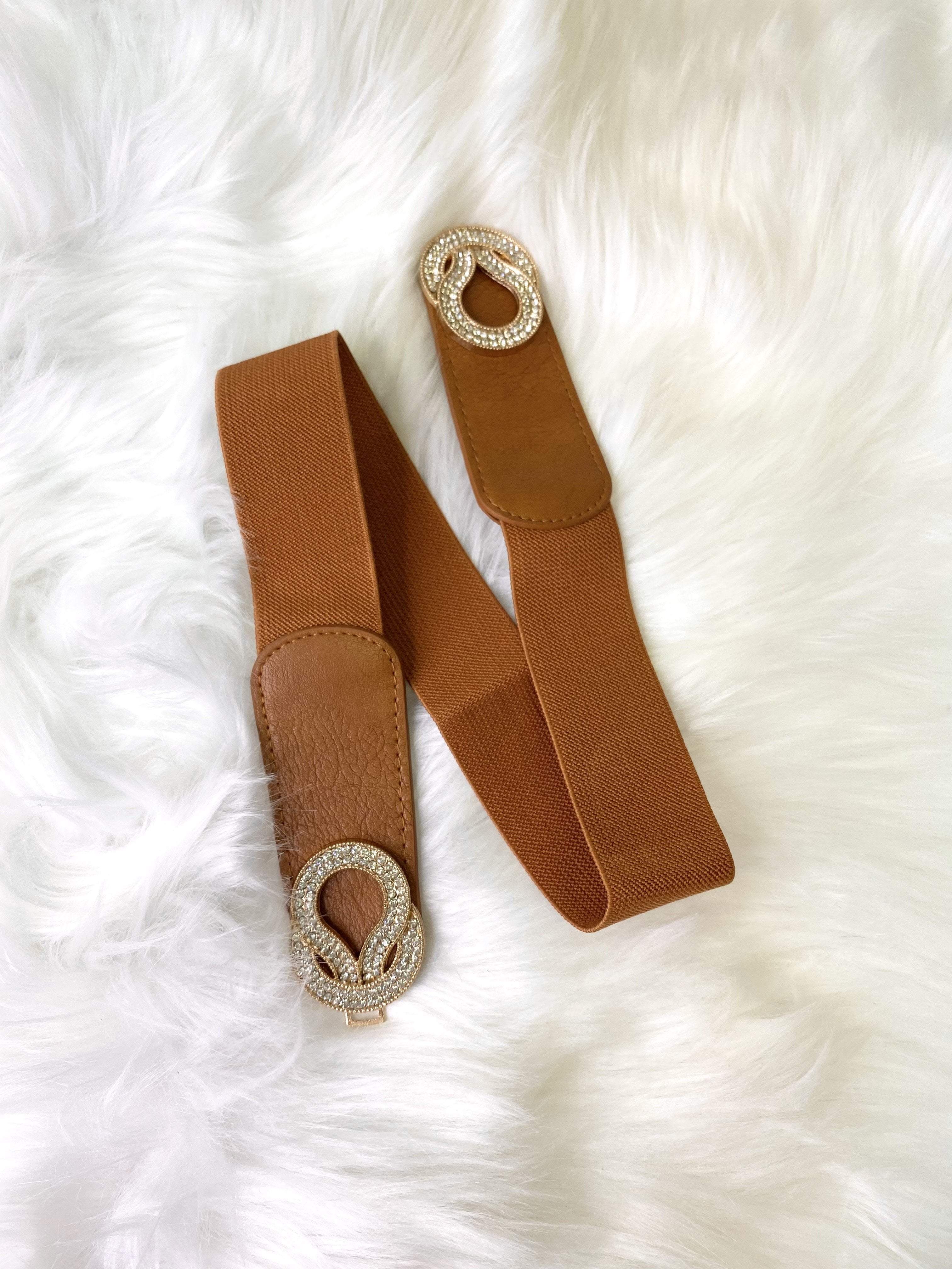 Crystal loop fashion belt Kabayare Fashion