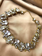 Crystal love Statement Necklace Kabayare
