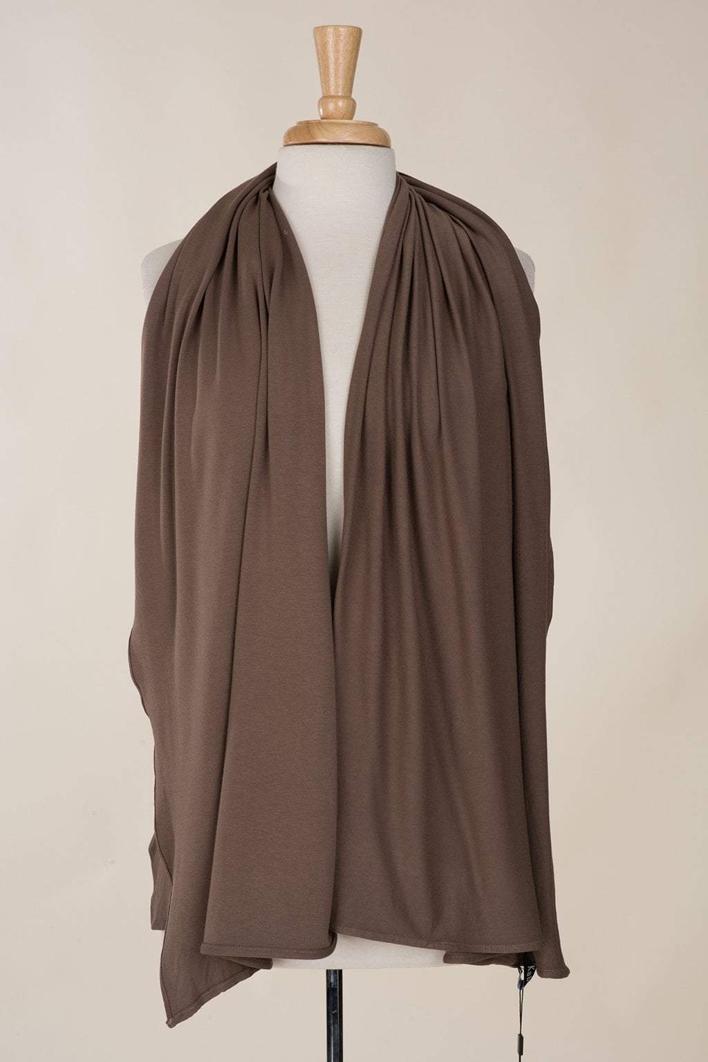 Dark Mocha Signature Jersey Hijab Kabayare