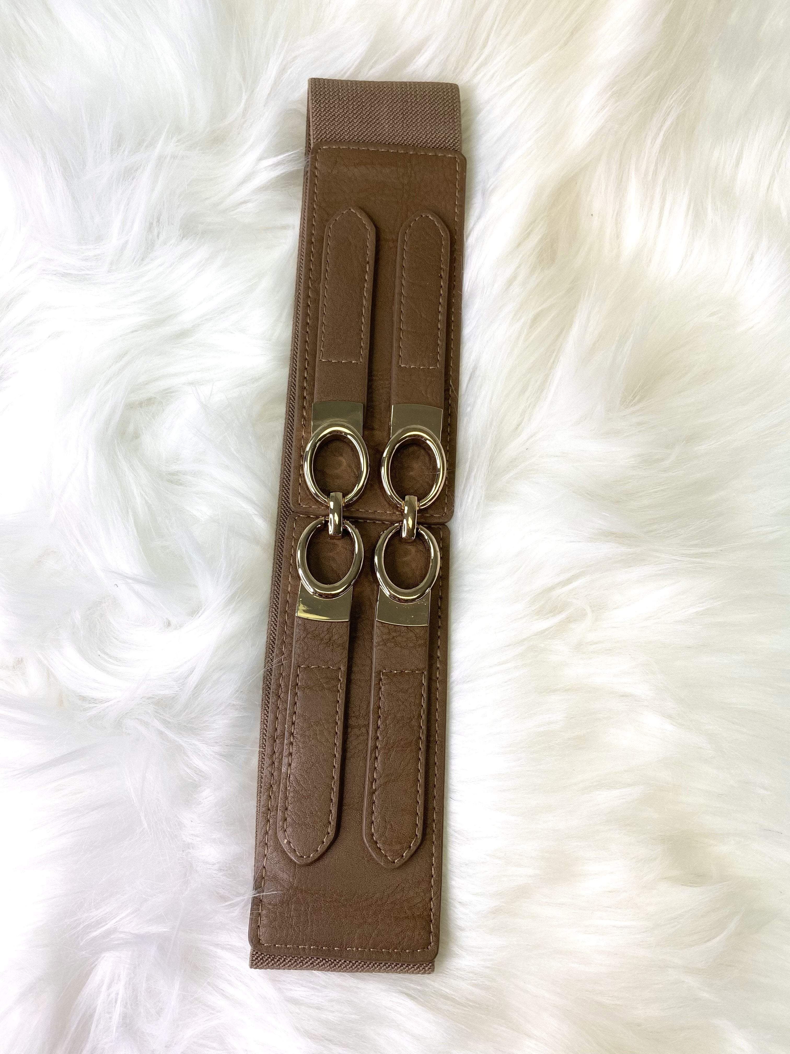 Deep Mocha fashion belt Kabayare Fashion
