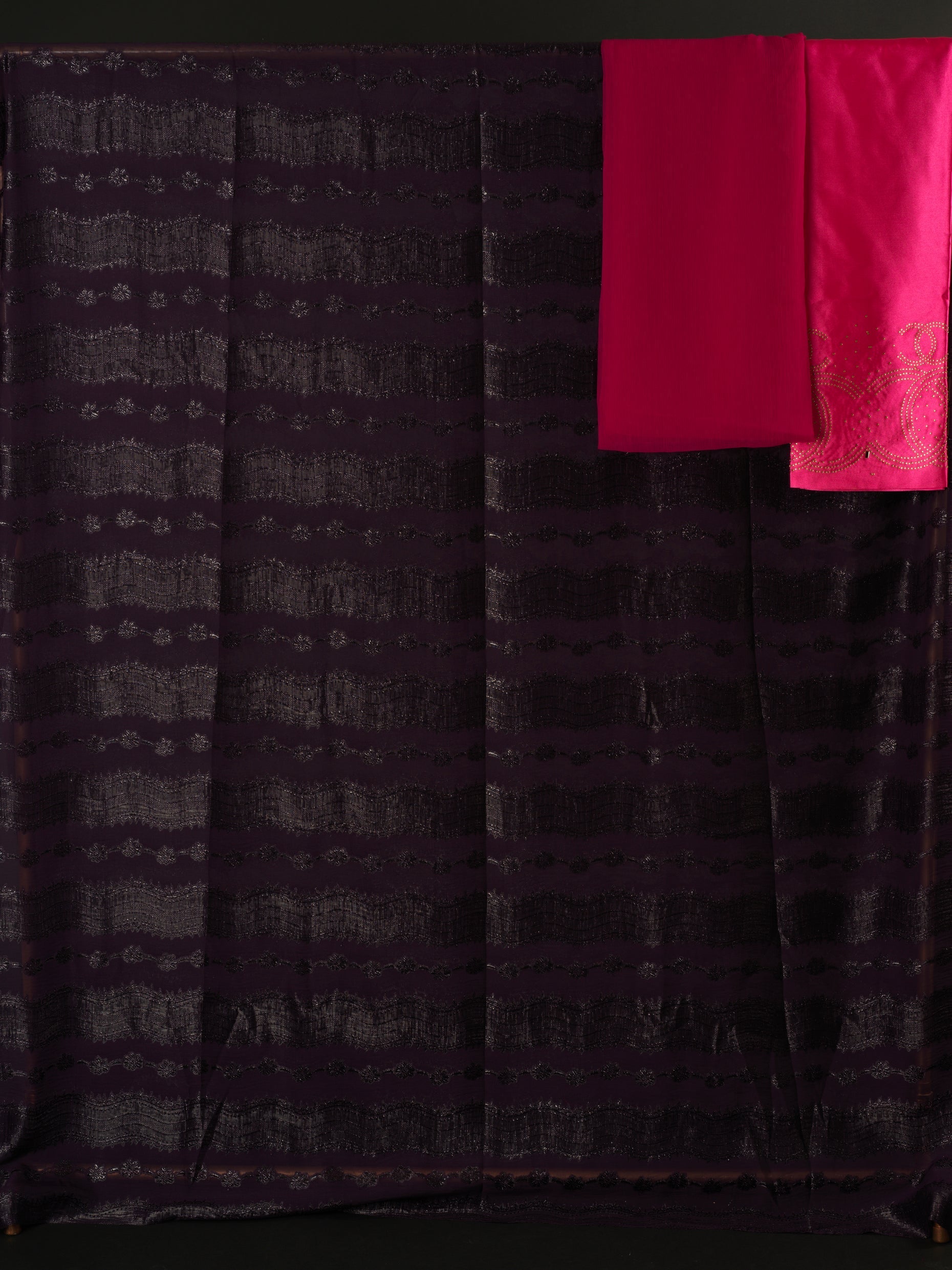 Deep purple and pink Sharaax Dirac KF