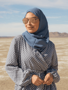 Denim Signature Chiffon Hijab Kabayare