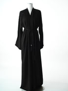 Dubia Vibes linen abaya Kabayare