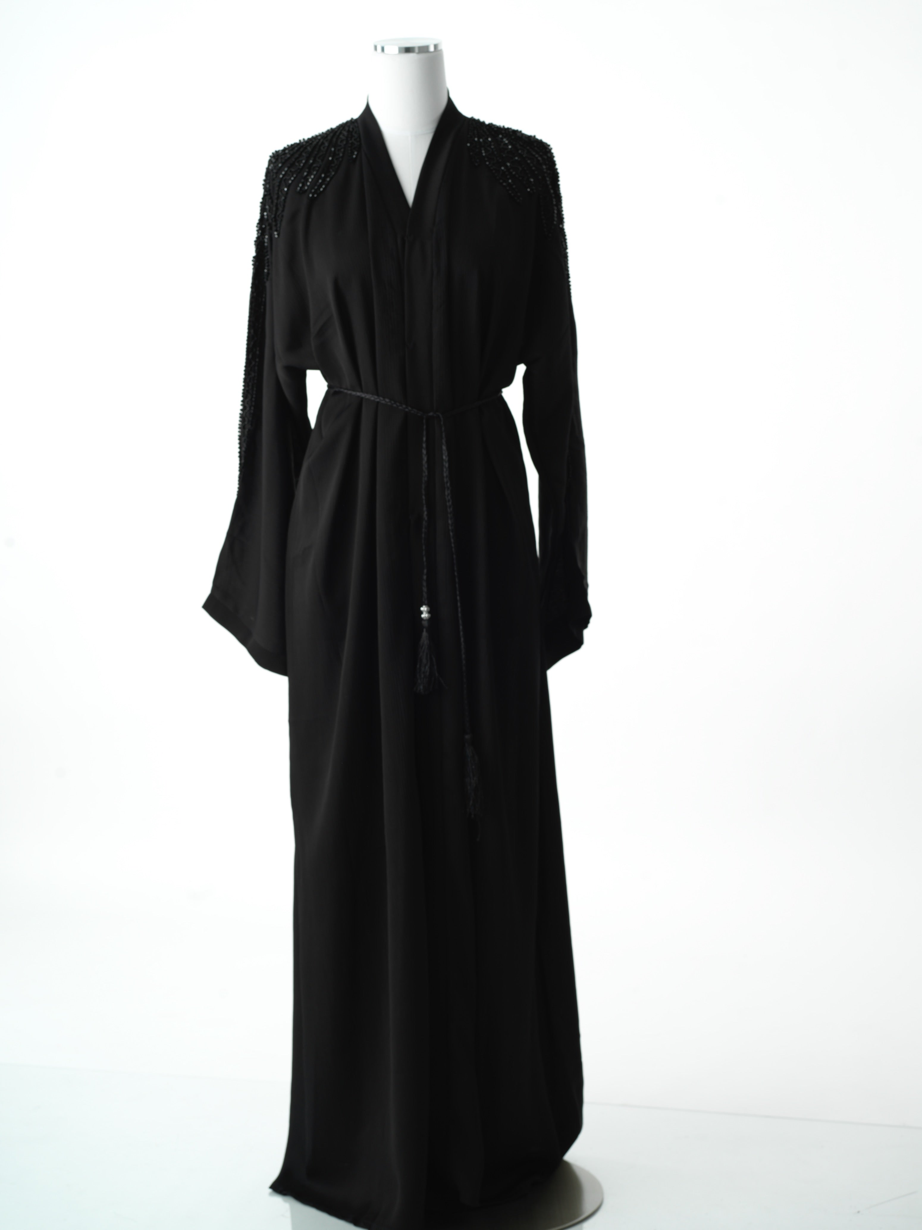 Dubia Vibes linen abaya Kabayare