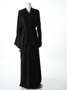 Dubia Vibes linen abaya Kabayare
