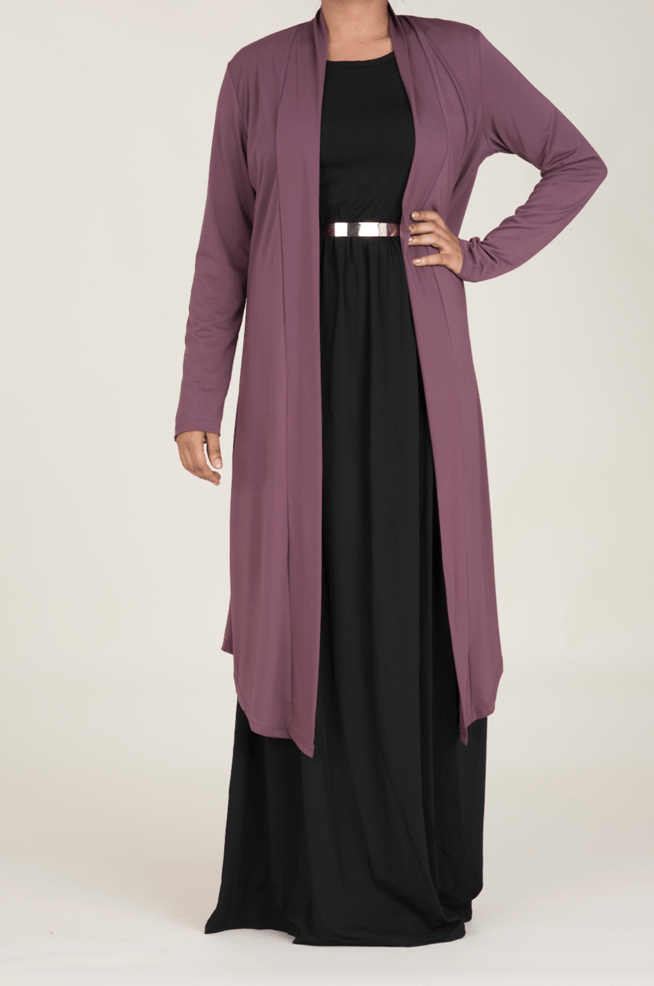Dusty rose Maxi Cardigan Kabayare