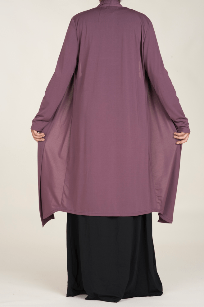 Dusty rose Maxi Cardigan Kabayare