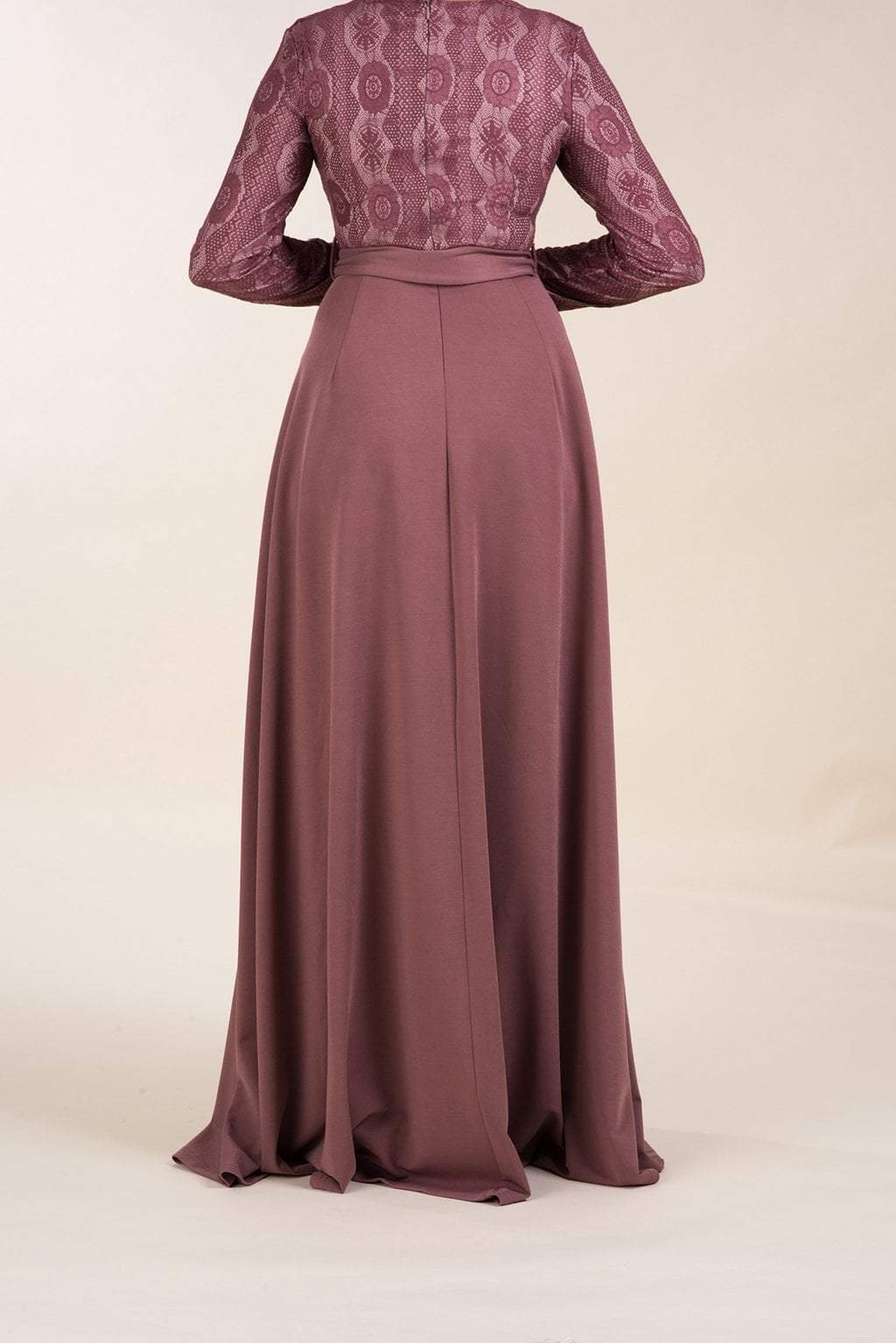 Dusty rose reema maxi dress Kabayare