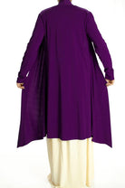EggPlant Maxi Cardigan Kabayare