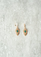 Emerald Nina earrings Kabayare