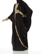 Eye catching butterfly jersey abaya Kabayare Fashion (6819996467378)