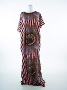 Floral and stripes bati dress Kabayare