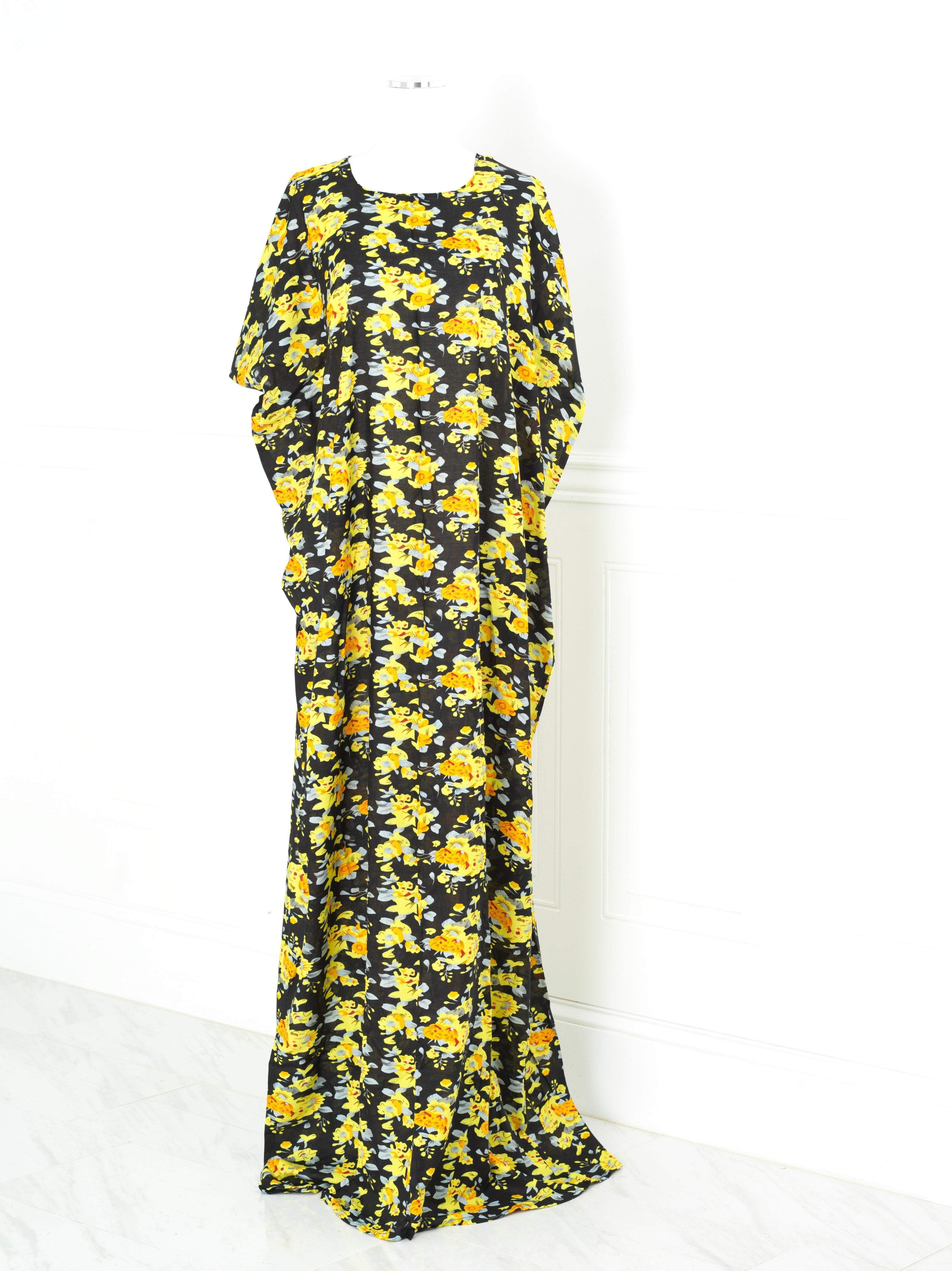floral  garden petals bati dress Kabayare