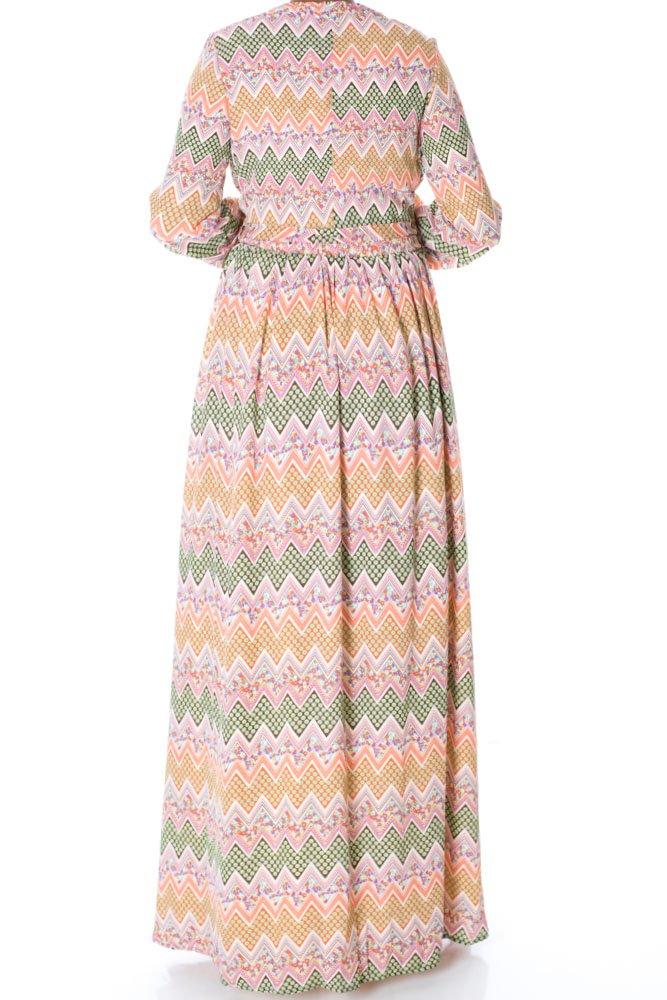 Floral Pastry maxi dress Kabayare