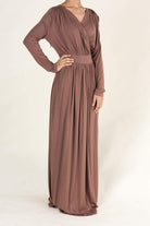 Fudge V-Neck Jersey Maxi Dress Kabayare