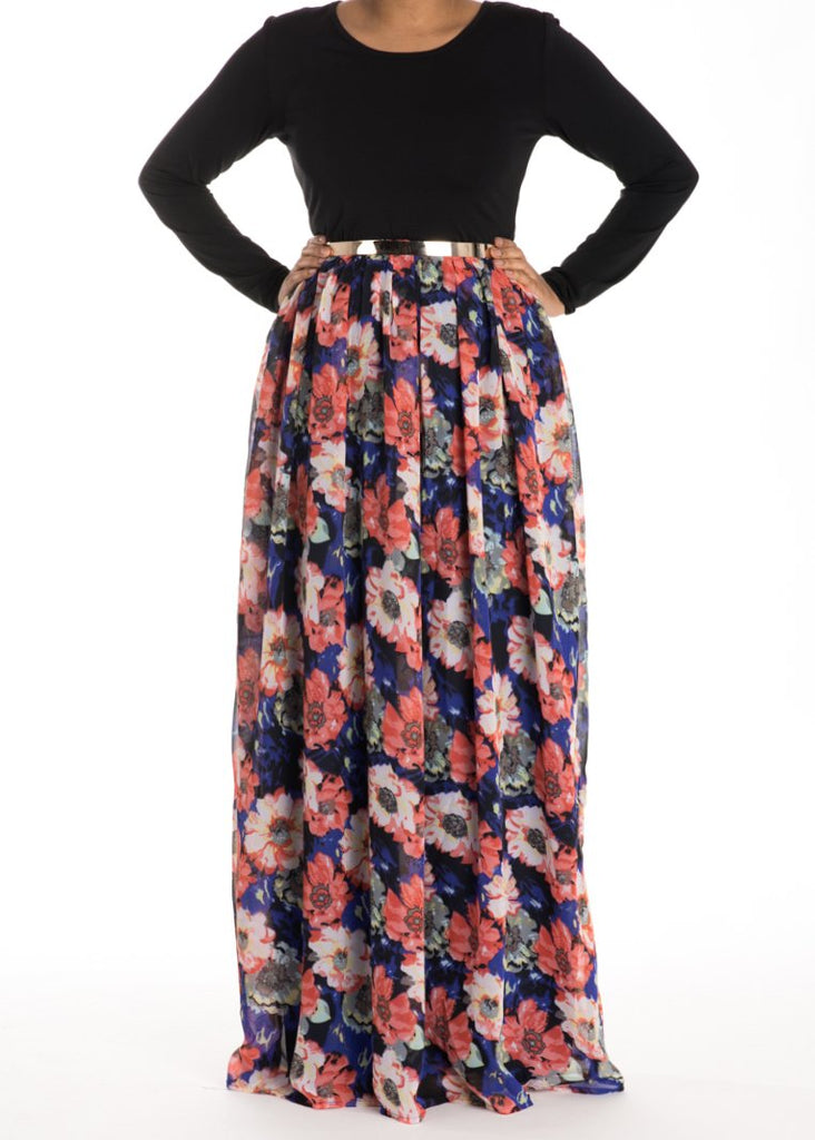 Gardenia Sweetheart Maxi Dress Kabayare