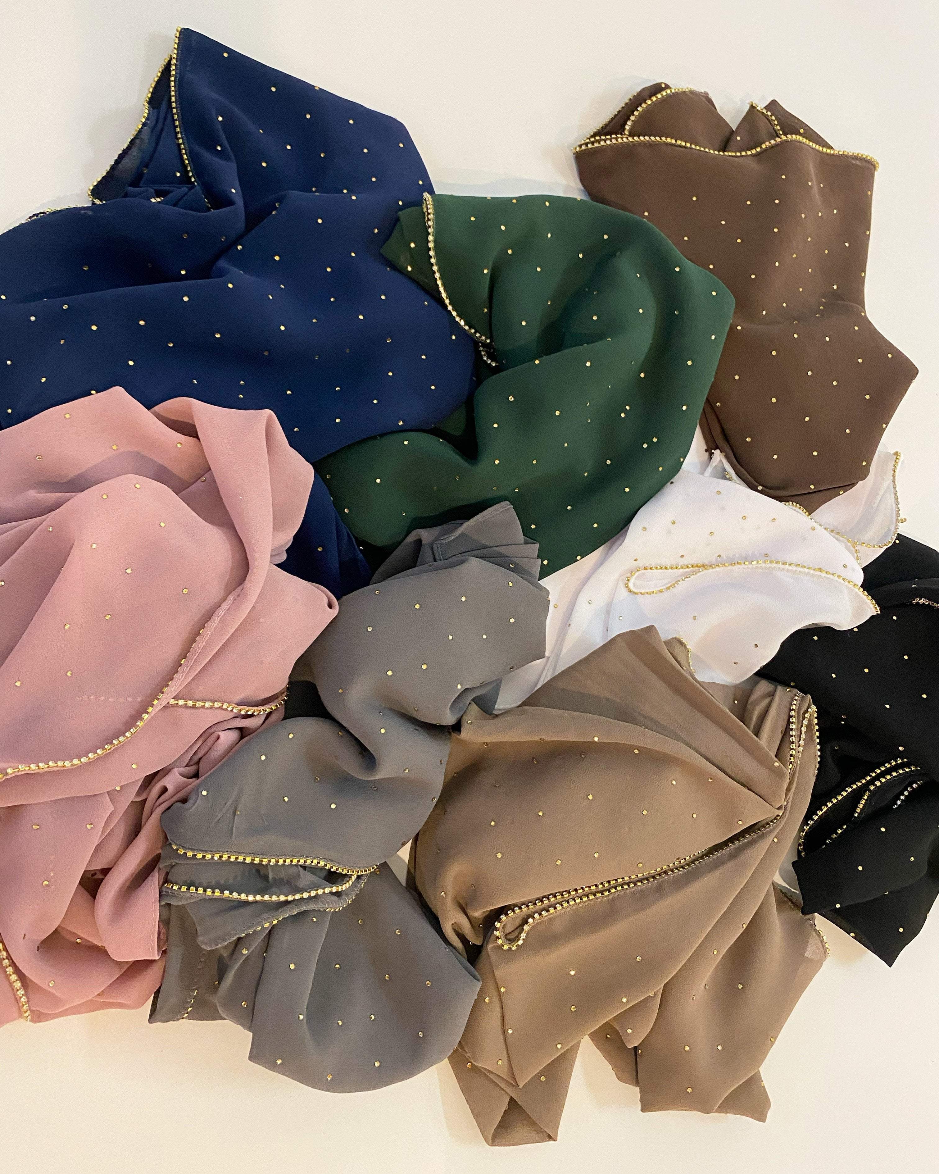 Glamour chiffon hijab Kabayare