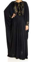 Glidder Maze Butterfly Jersey Abaya Kabayare