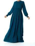 Glorious Ruched Maxi Dress Kabayare