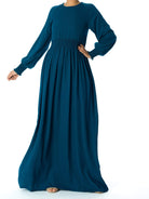 Glorious Ruched Maxi Dress Kabayare