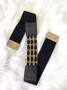 Golden twist fashion belt Kabayare Fashion